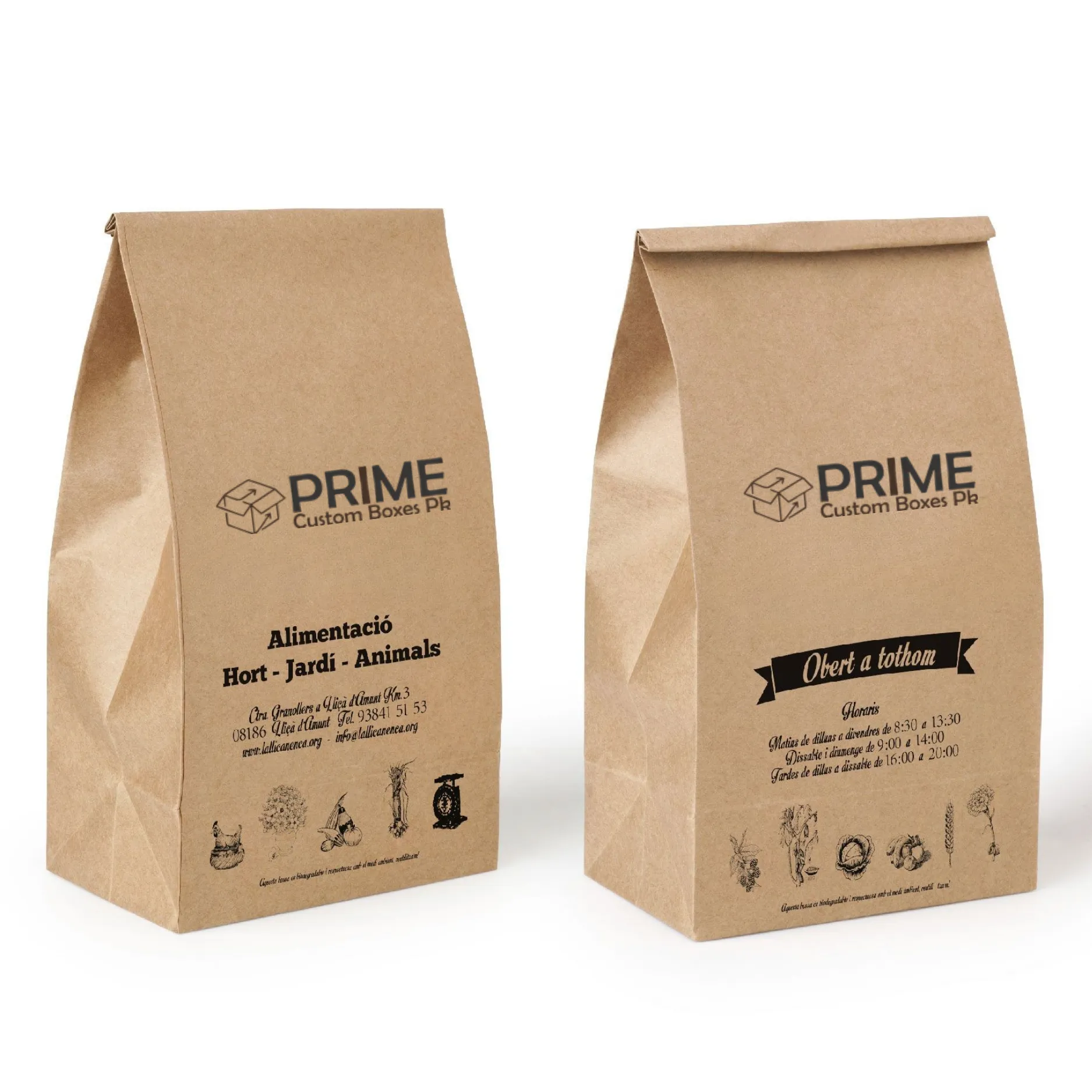 Brown Mylar Bags