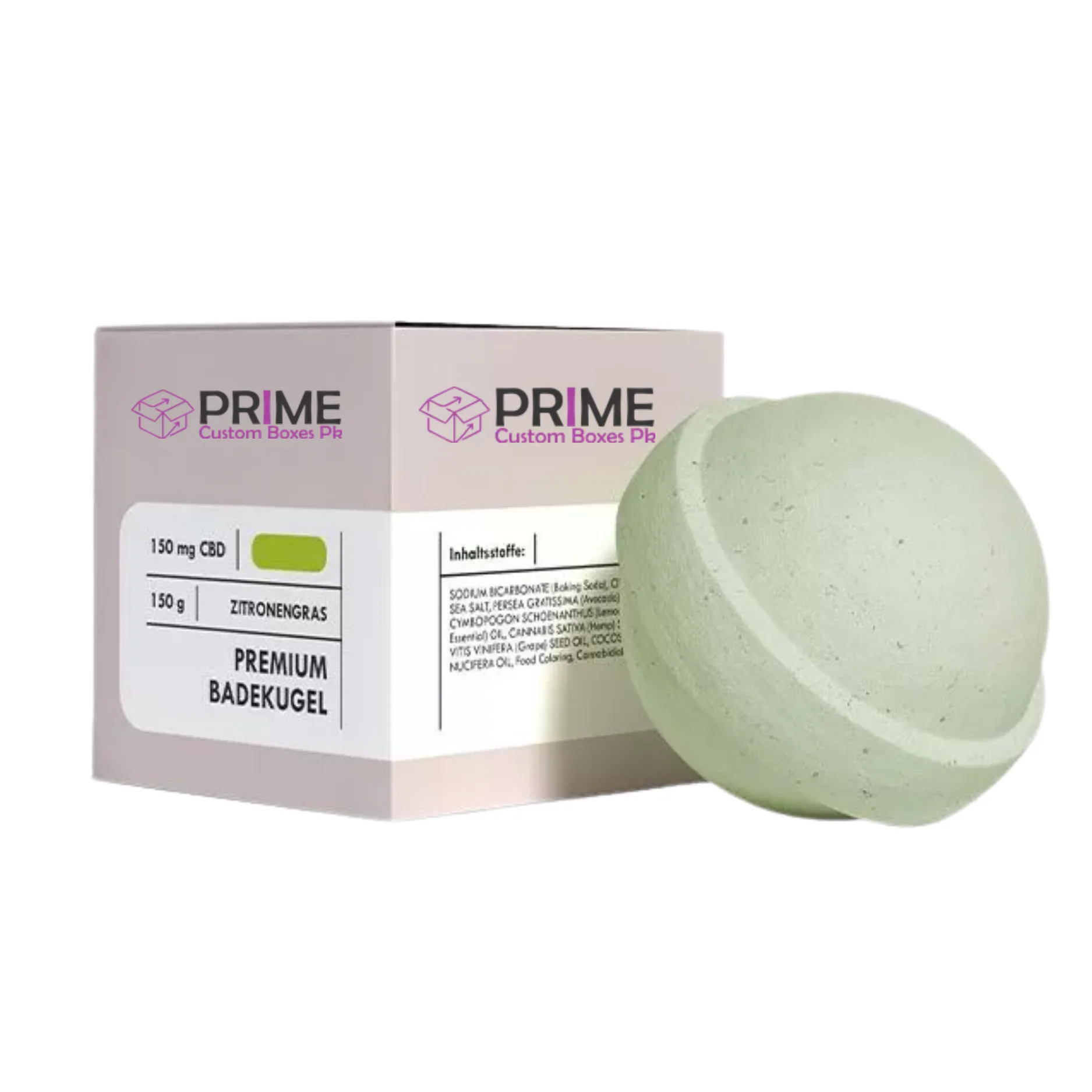 CBD Bath Bomb Boxes