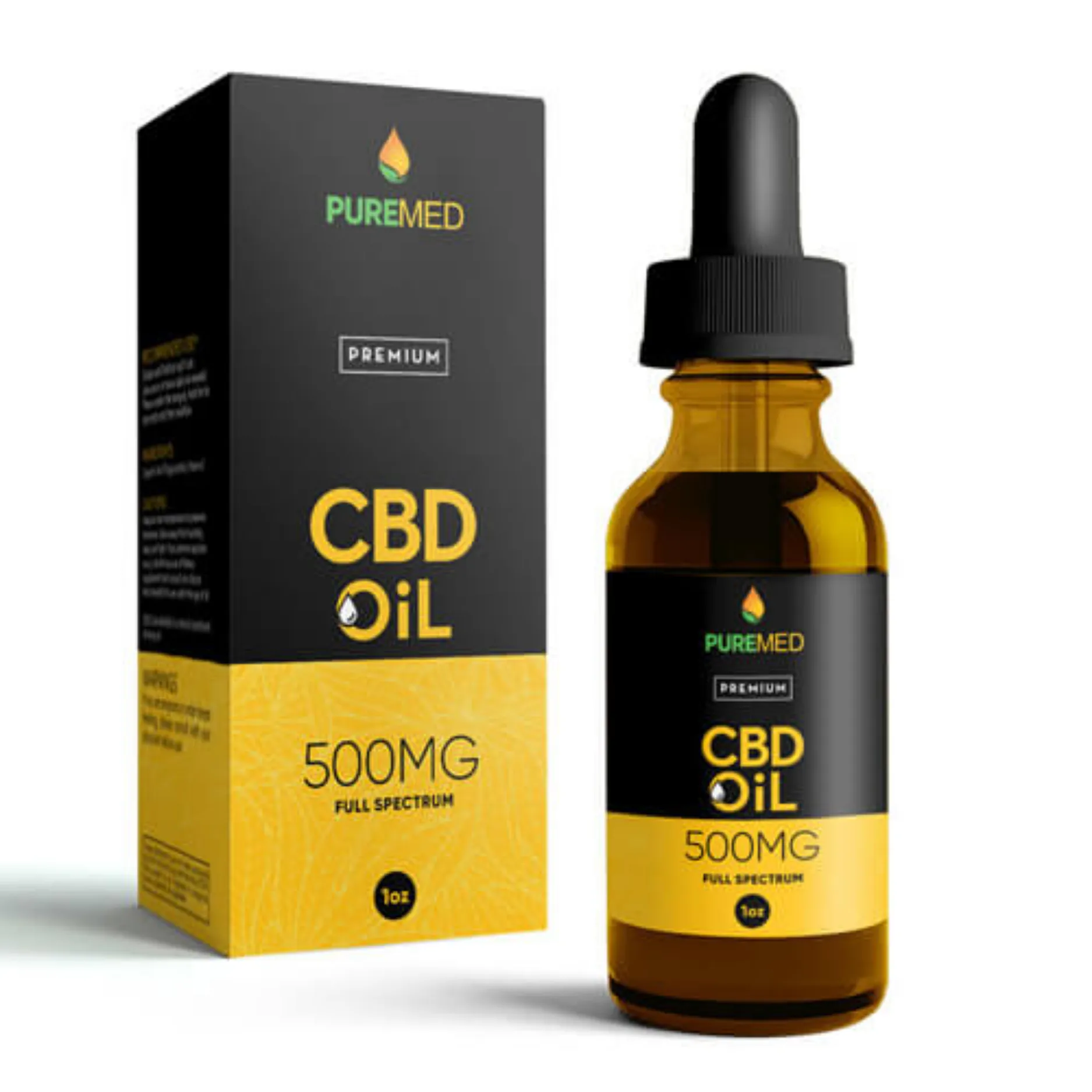 CBD Massage Oil Packaging