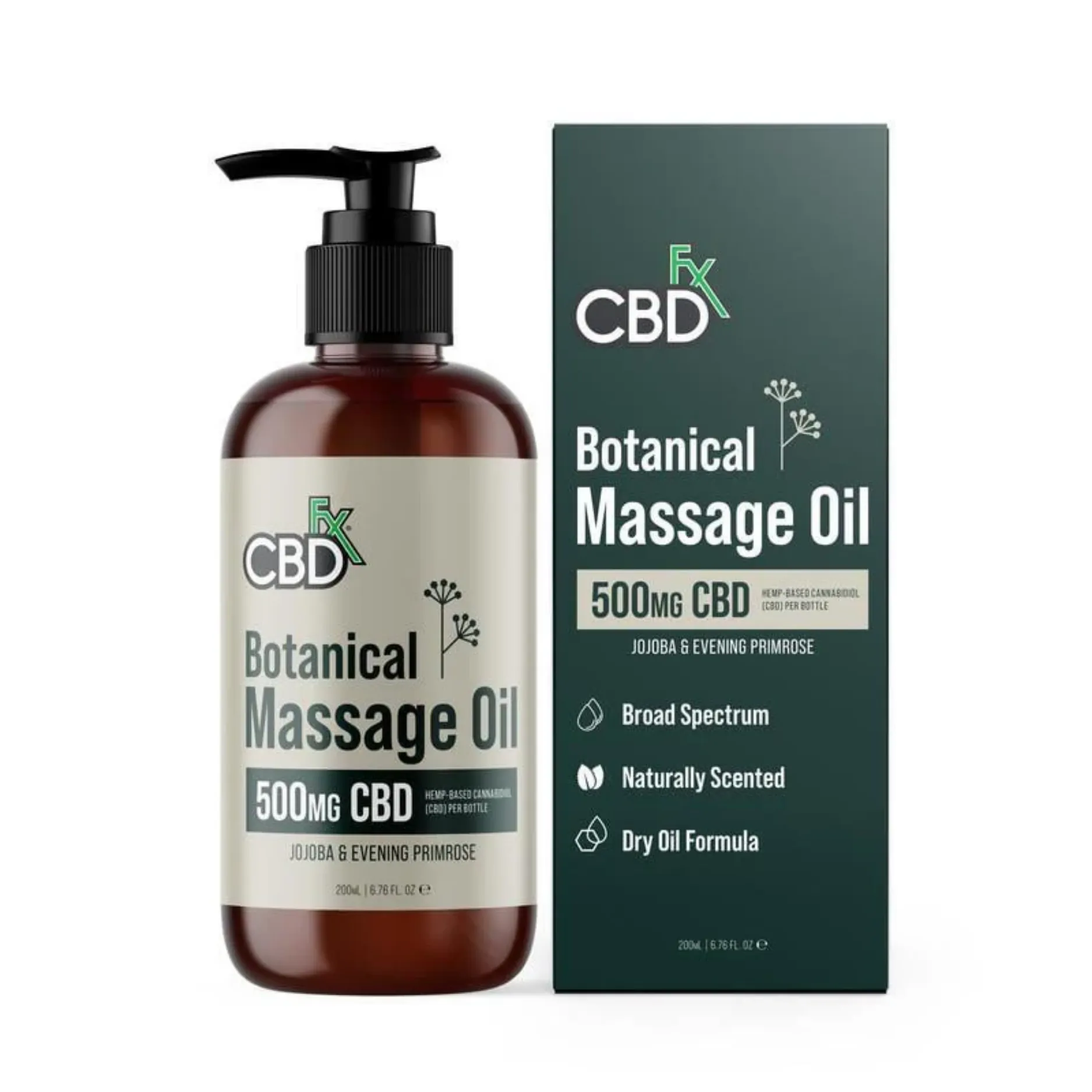 CBD Massage Oil Packaging