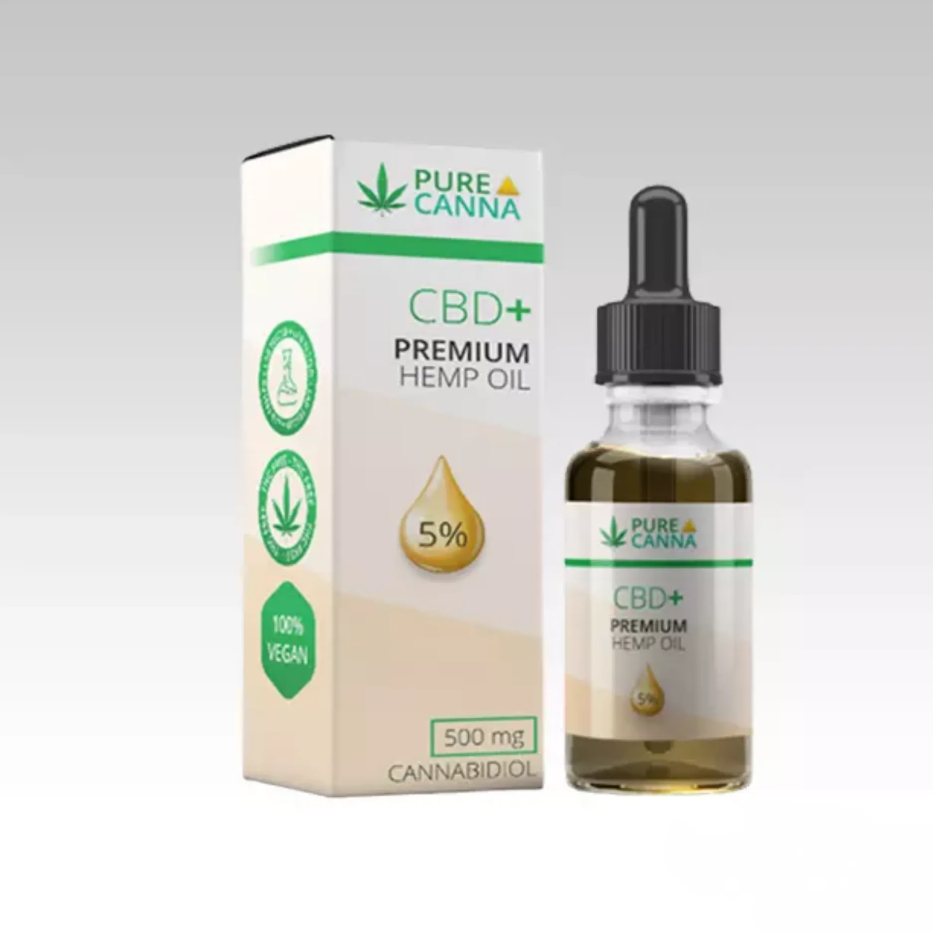 CBD Massage Oil Packaging