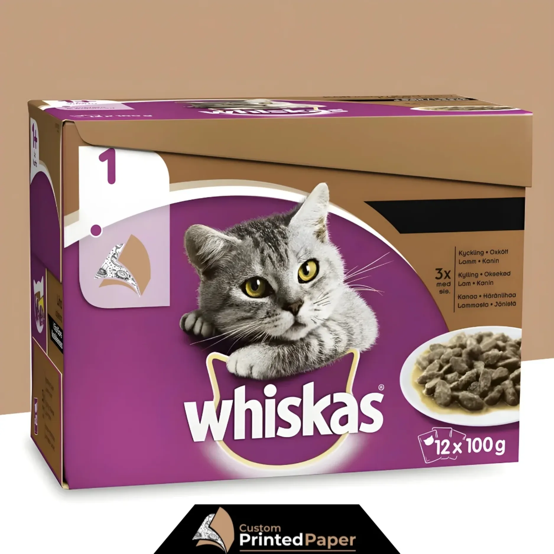 Cat Food Boxes