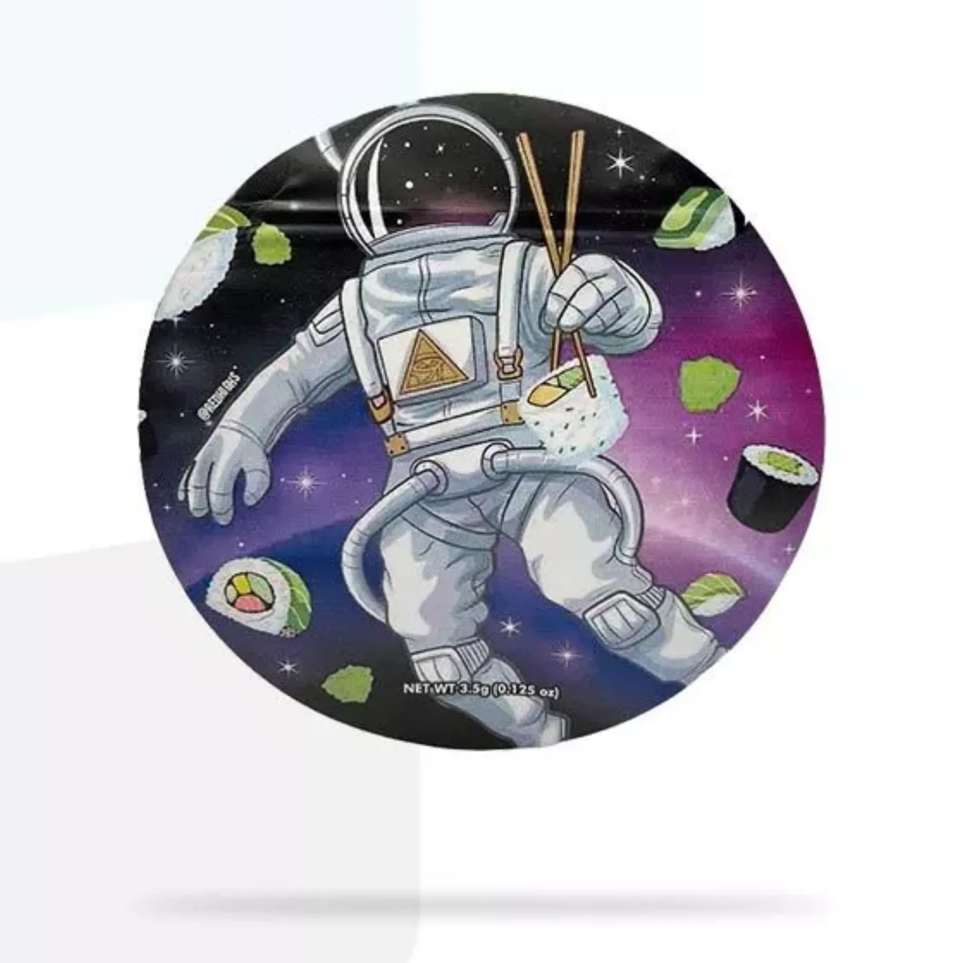 Custom Circle Mylar Bags
