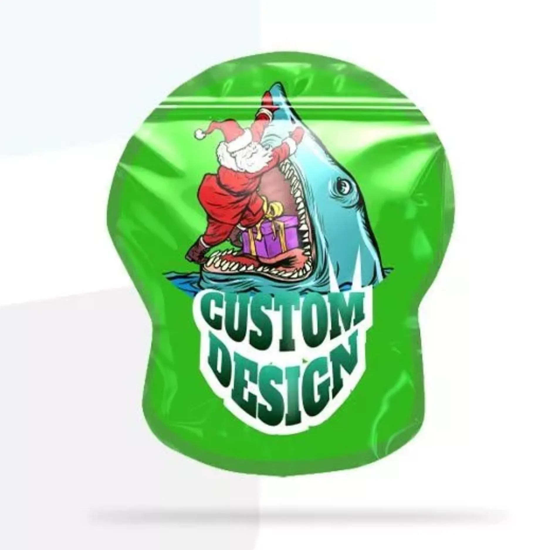 Custom Circle Mylar Bags