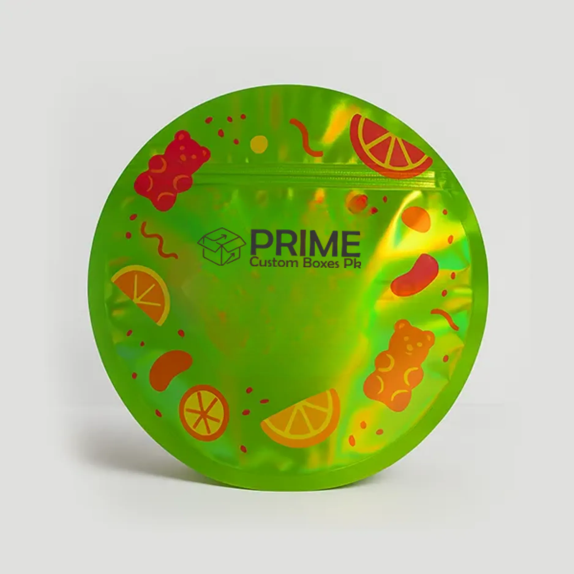 Custom Circle Mylar Bags