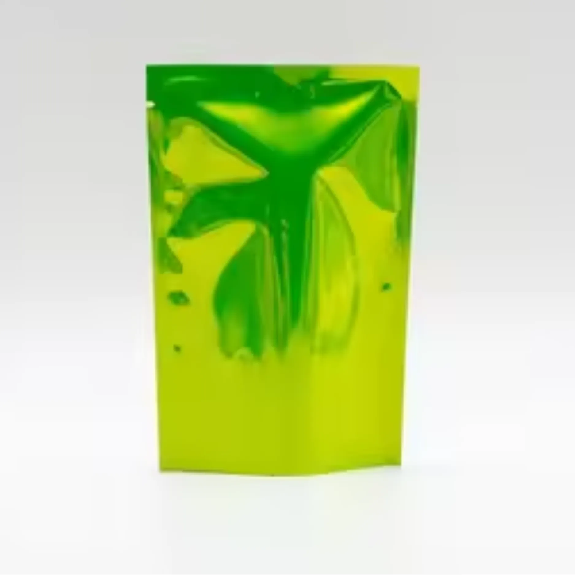 Custom Green Mylar Bags
