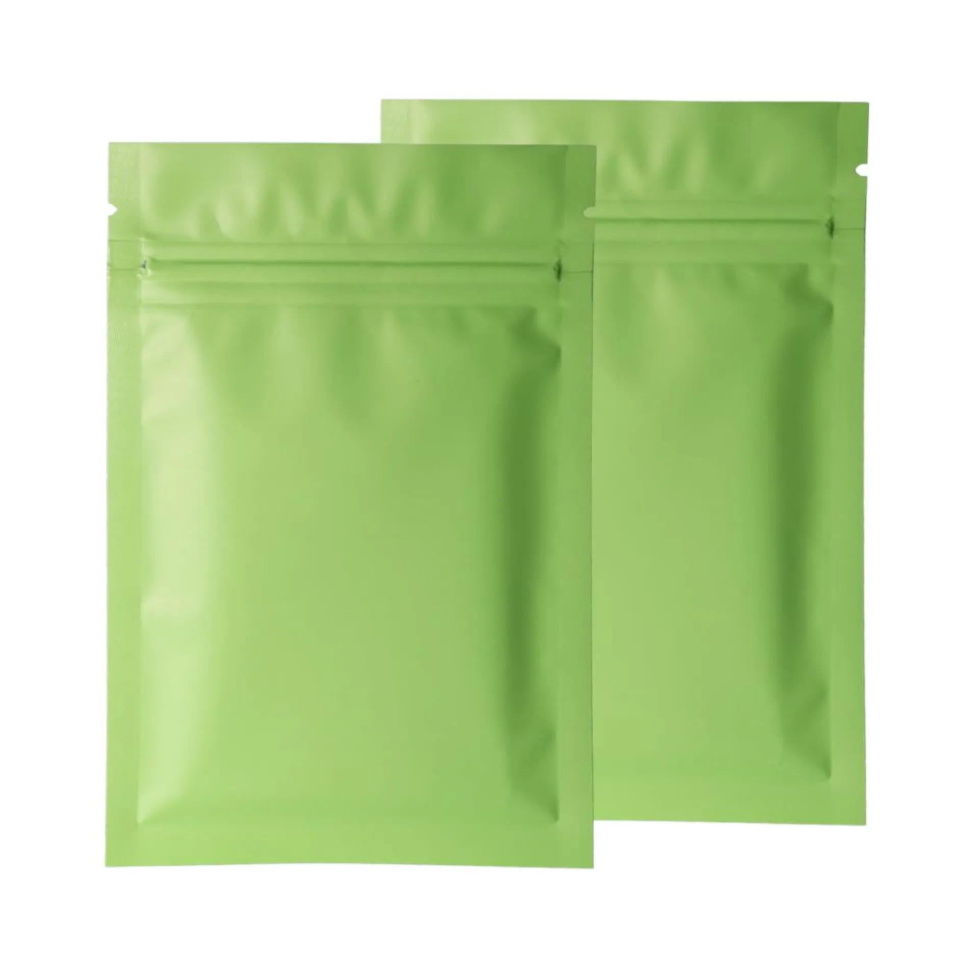 Custom Green Mylar Bags