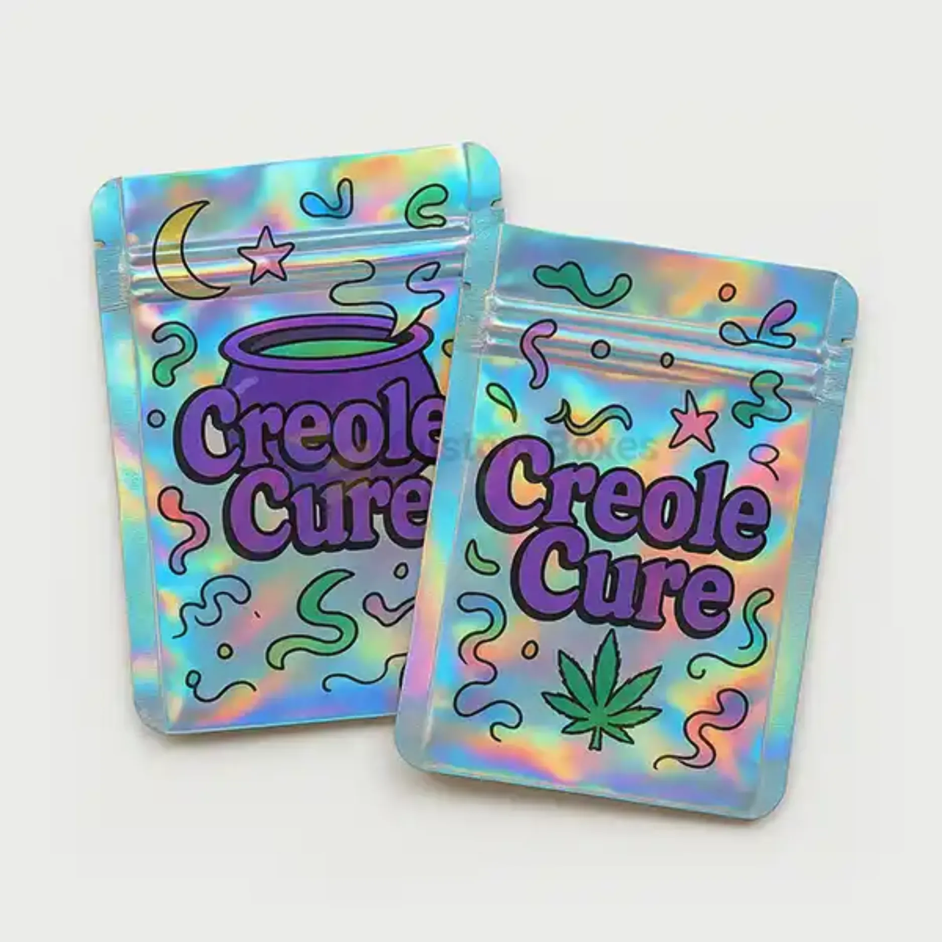 Custom Gumbo Mylar Bags