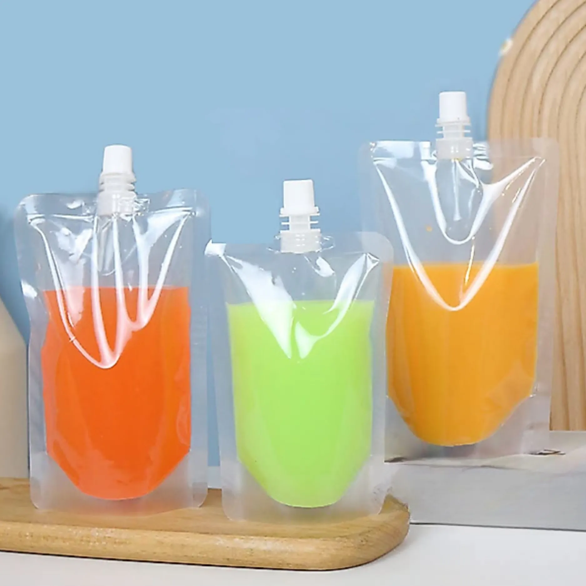 Custom Juice Pouches