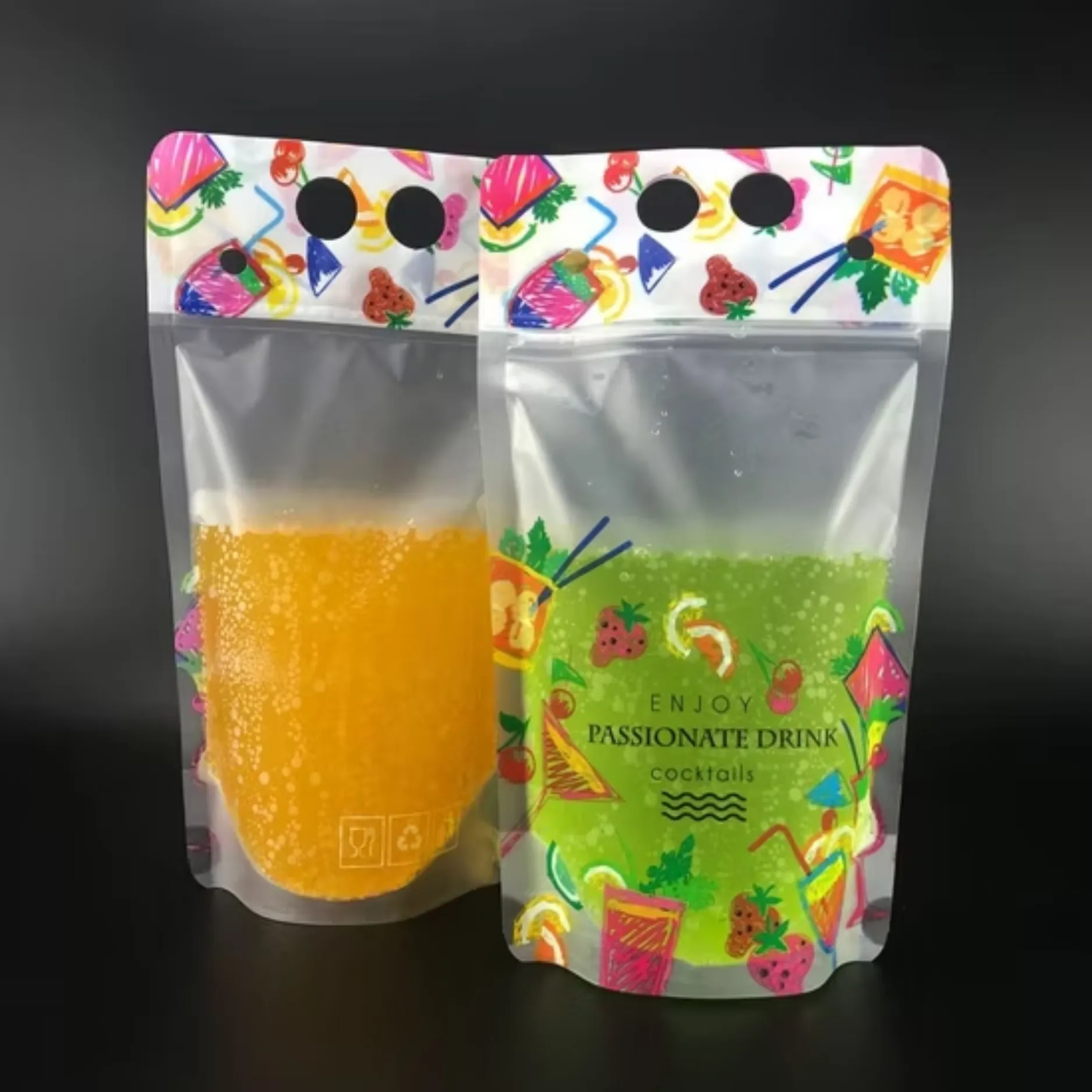 Custom Juice Pouches