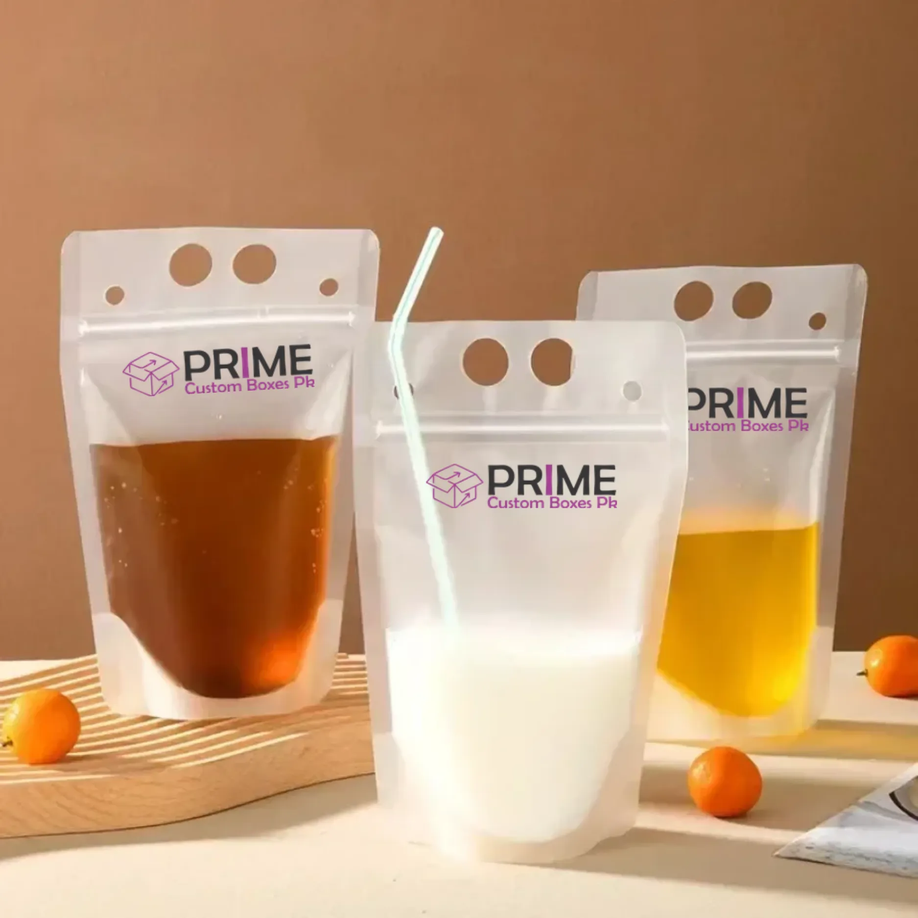 Custom Juice Pouches