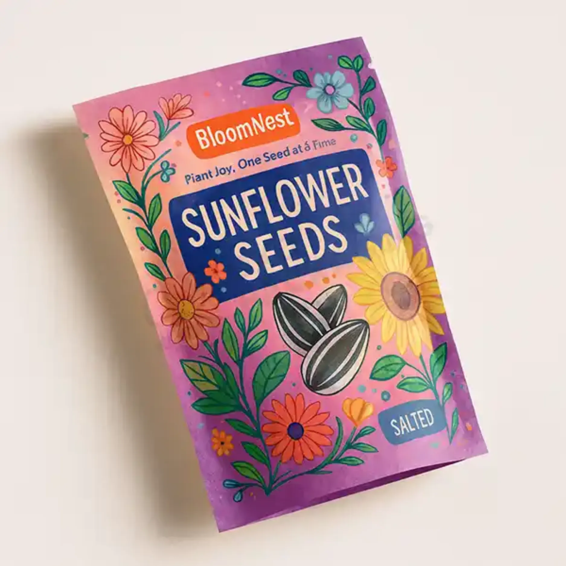 Flower Seed Packaging
