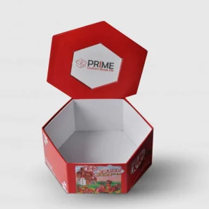 Food Hexagon Boxes