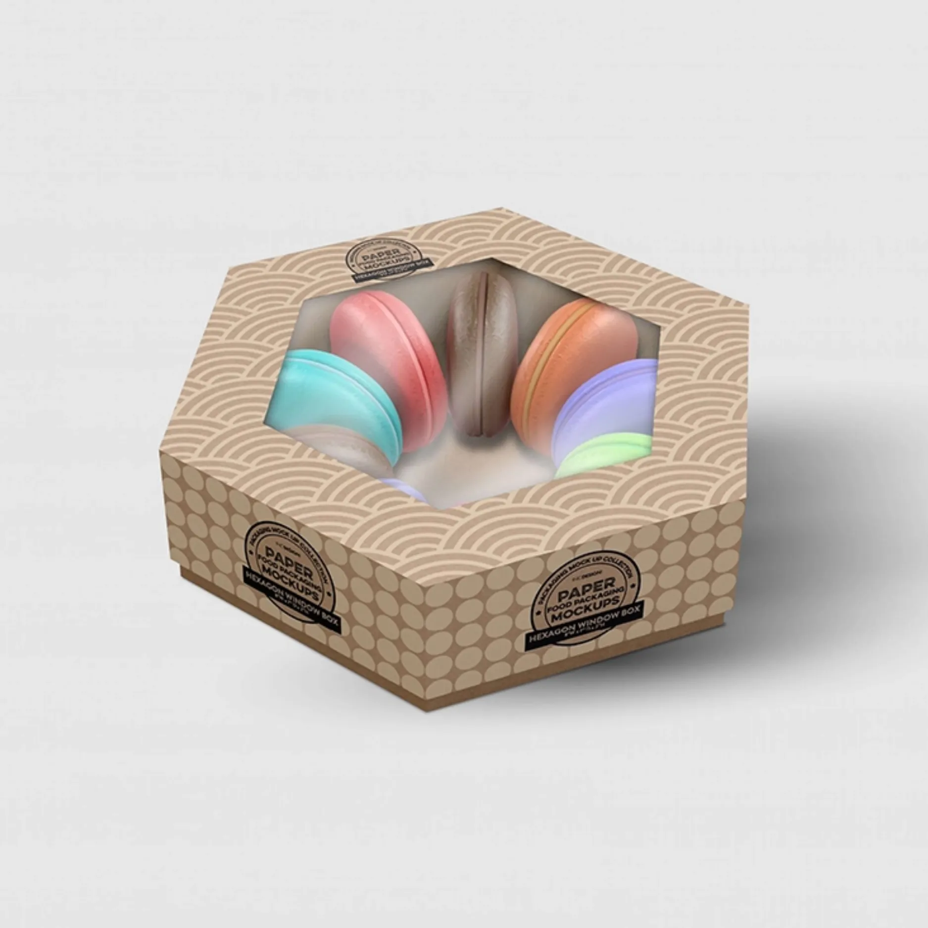 Food Hexagon Boxes