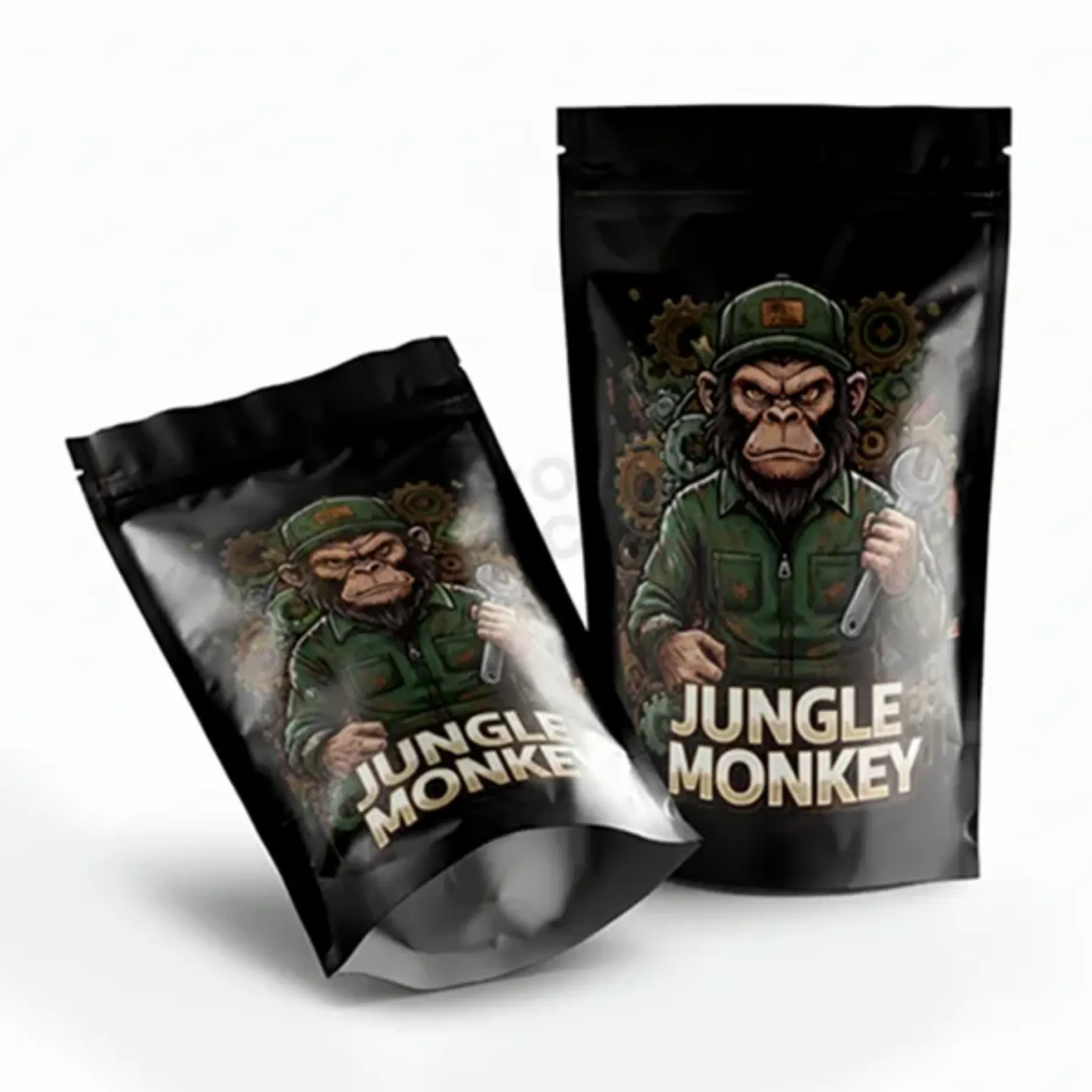 Grease Monkey Mylar Bags