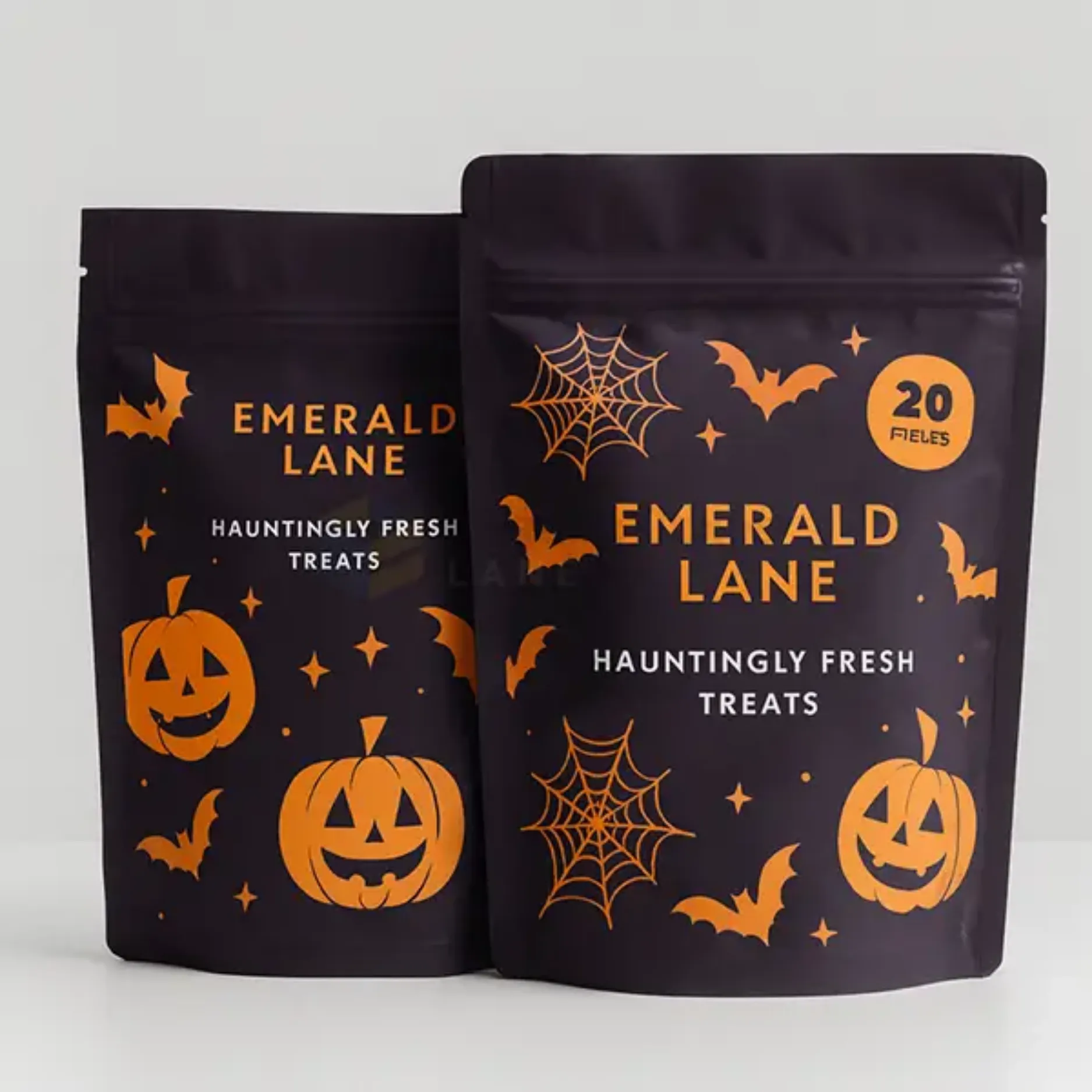 Halloween Mylar Bags
