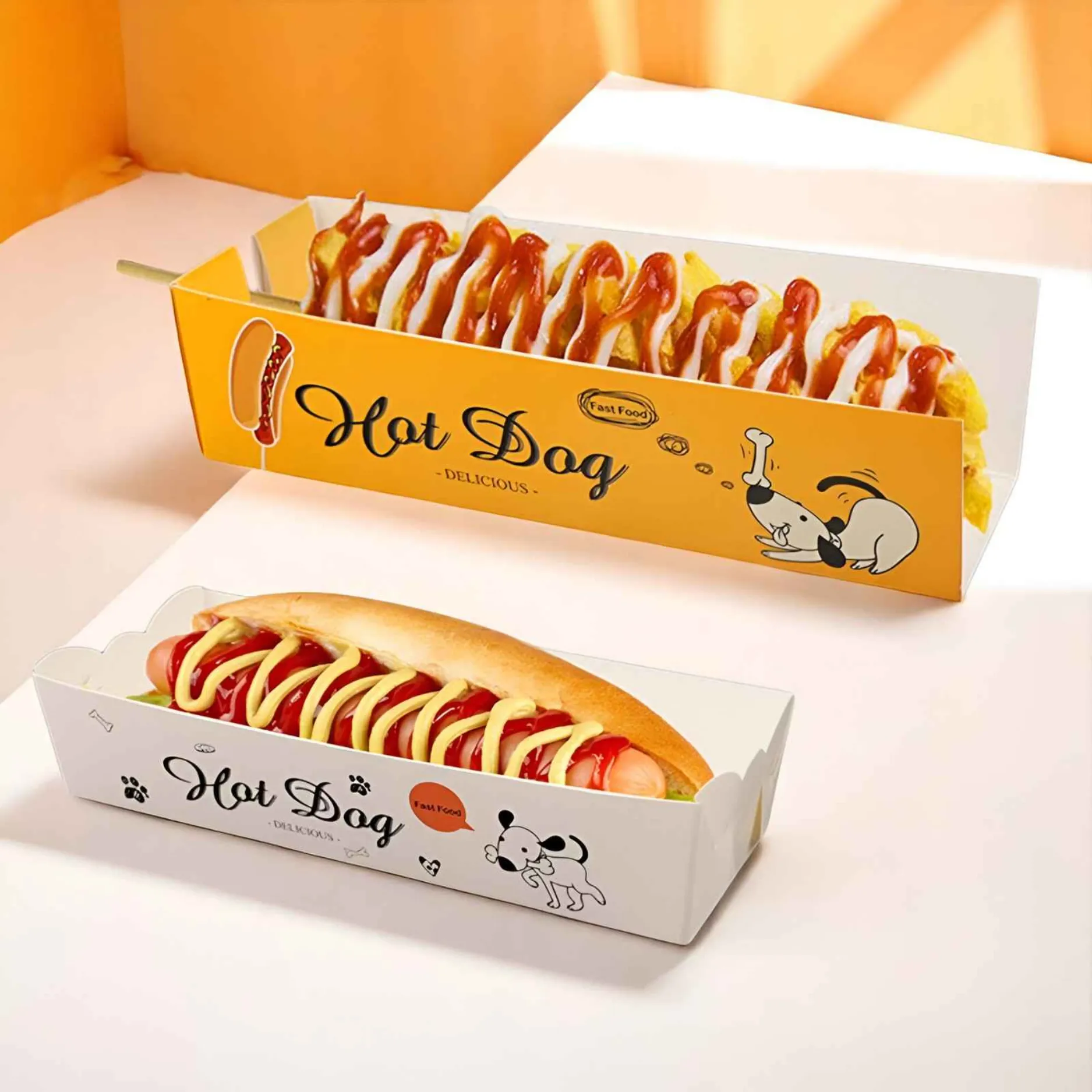 Hotdog Boxes