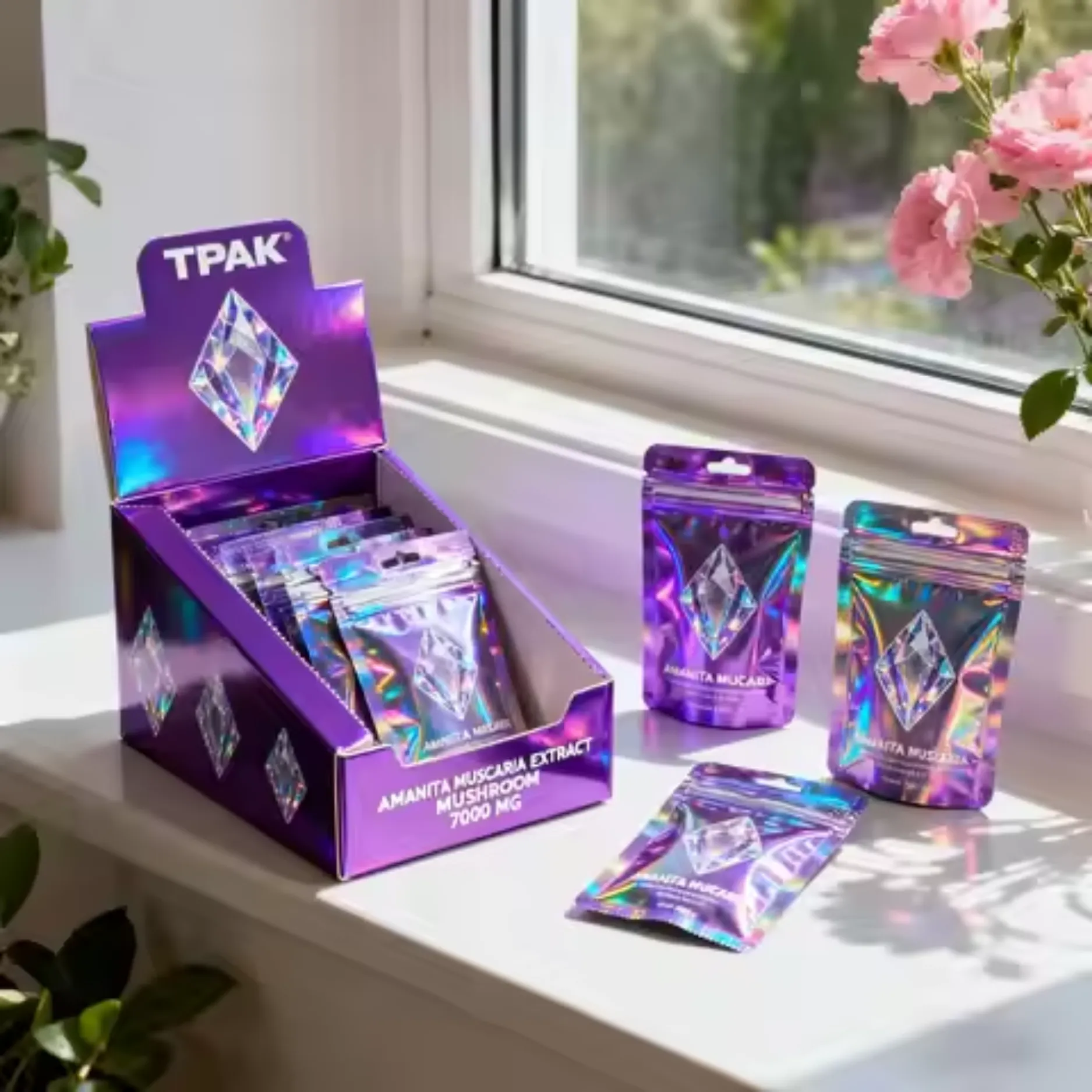 Mylar Bags with Boxes