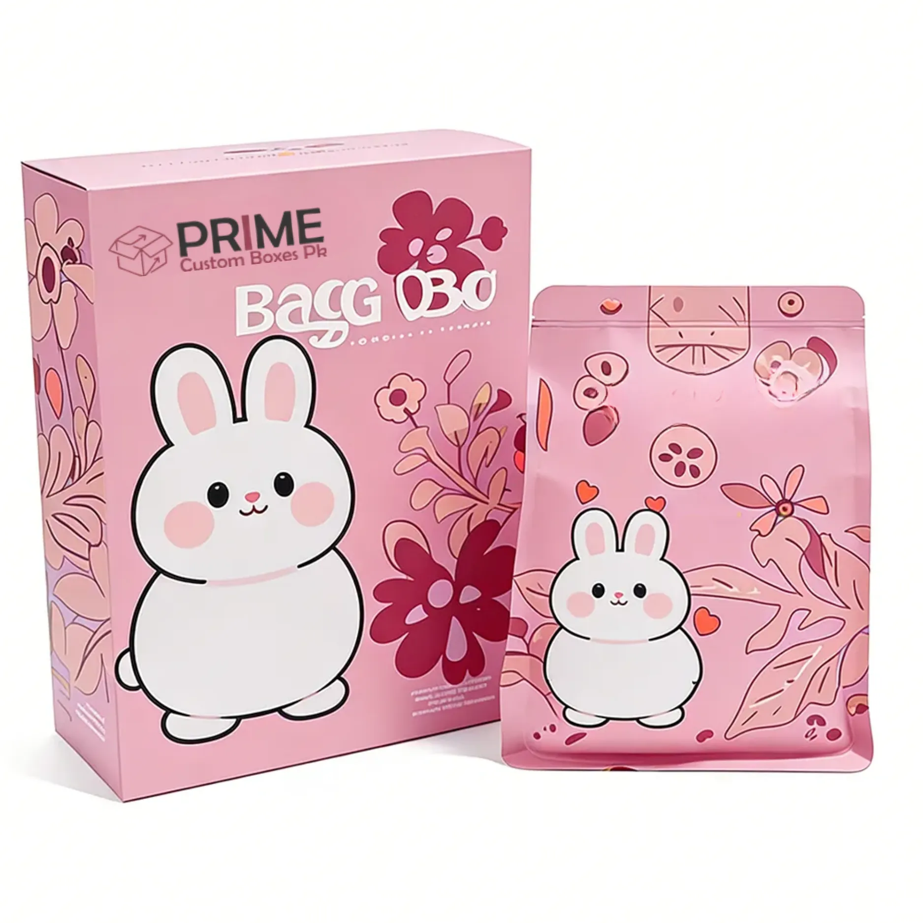 Mylar Bags with Boxes