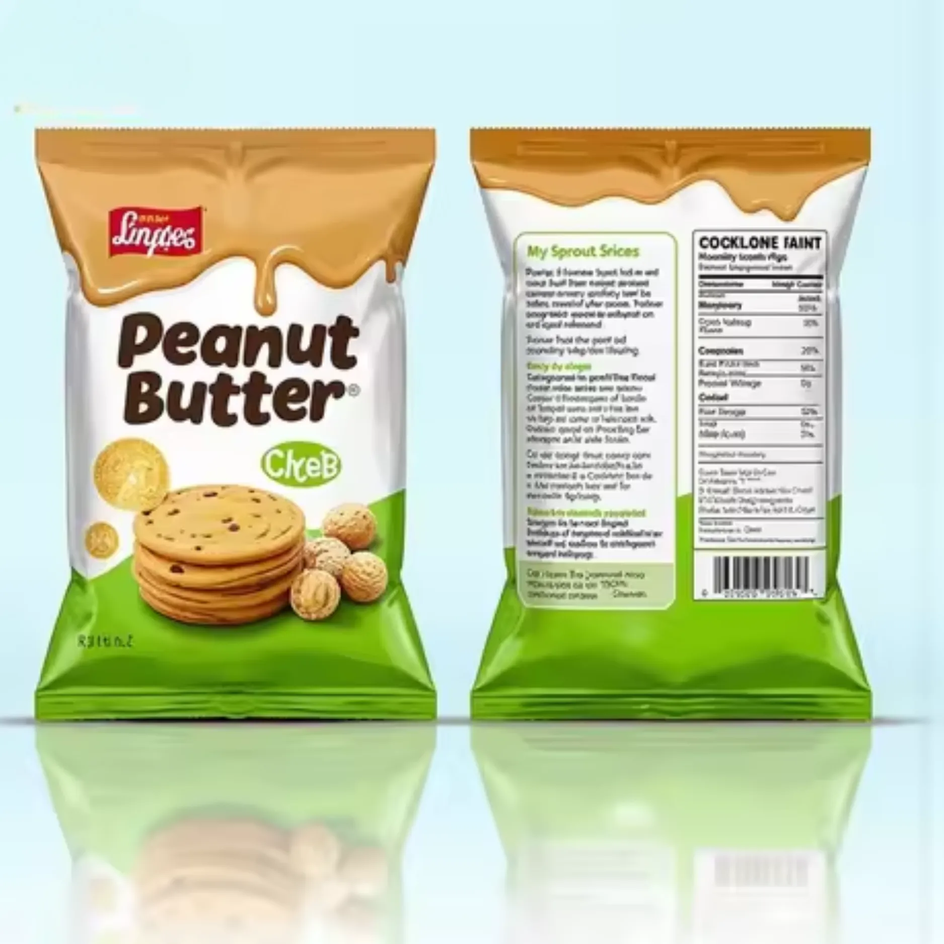 Peanut Butter Breath Mylar Bags