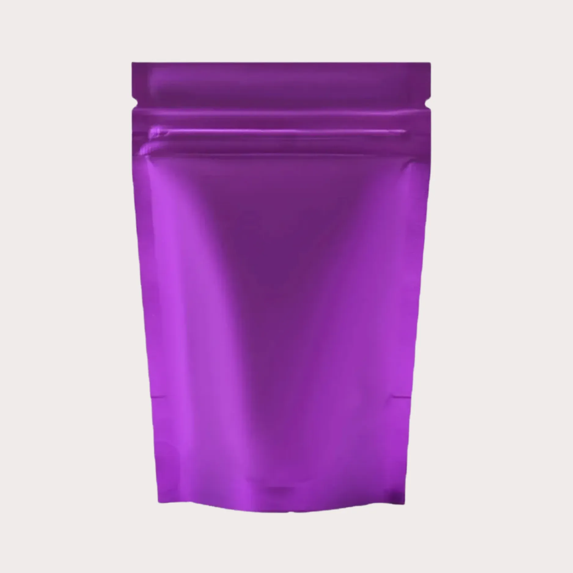 Purple Mylar Bags