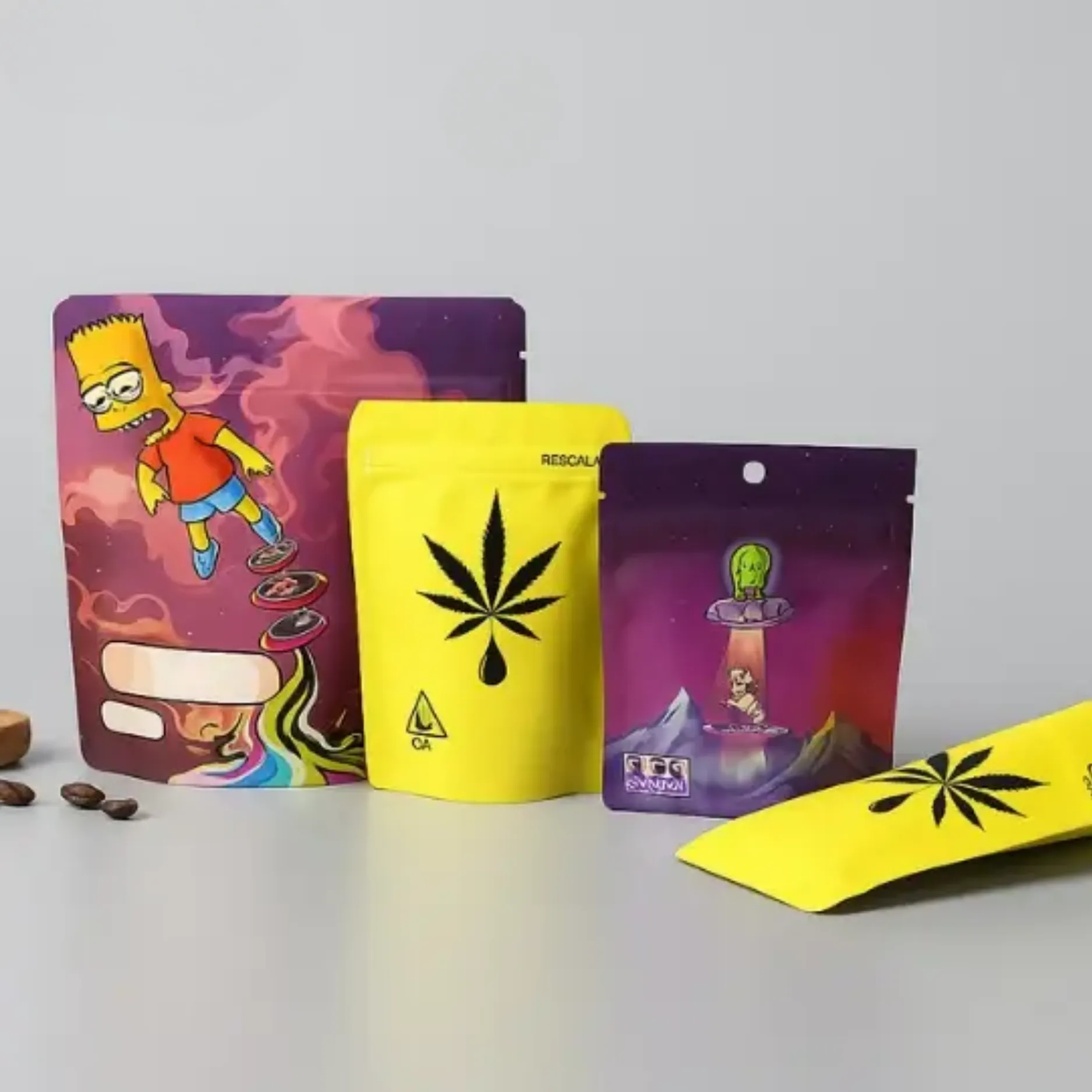 Smell Proof Mylar Bags