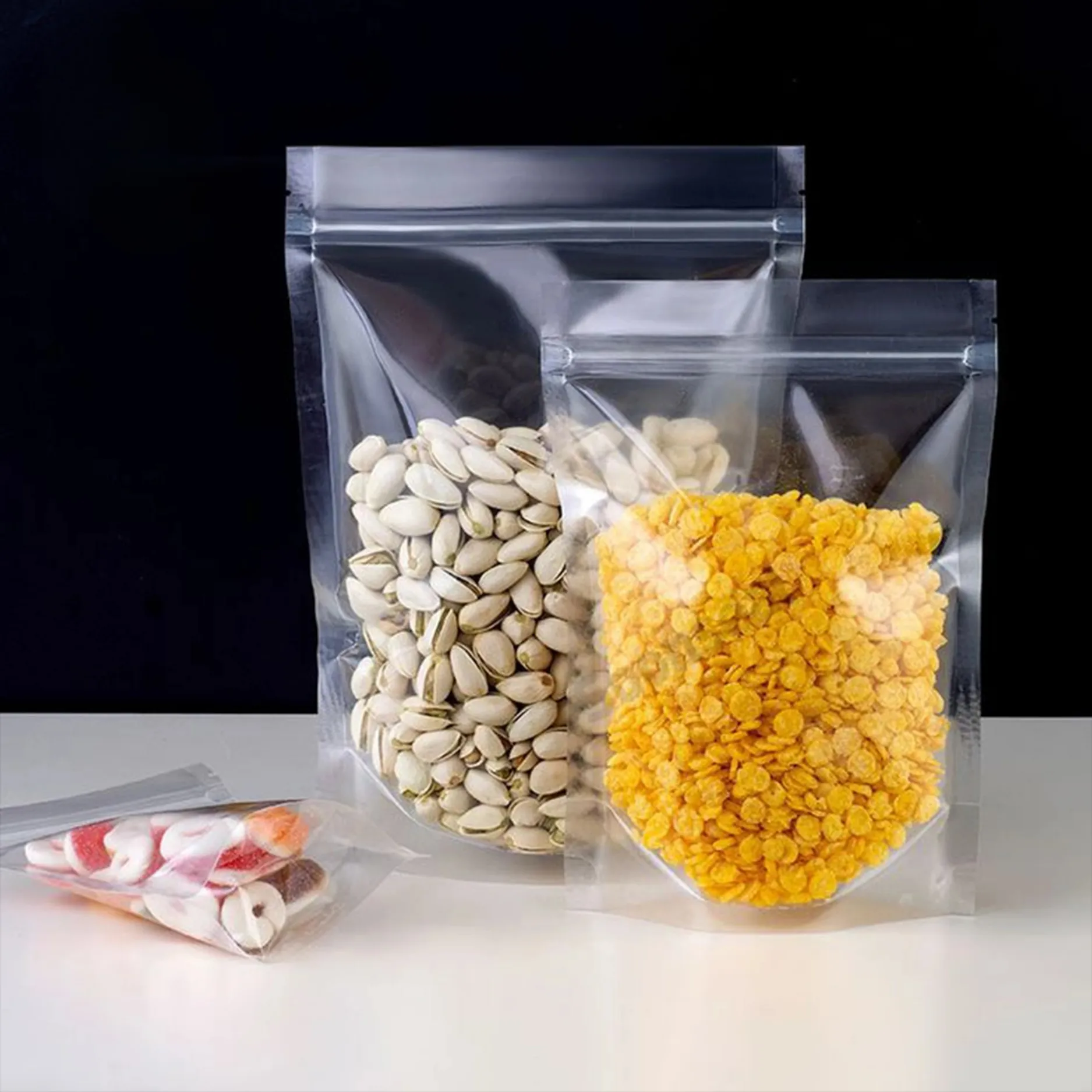 Transparent Stand Up Pouches