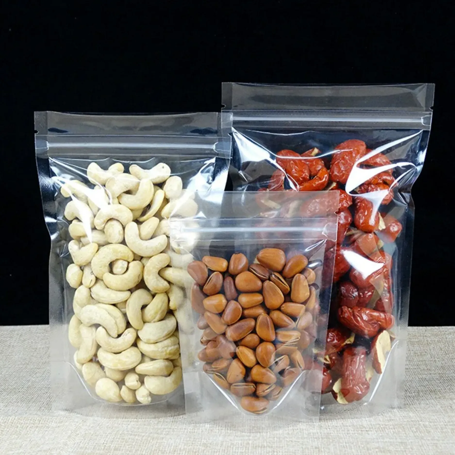 Transparent Stand Up Pouches